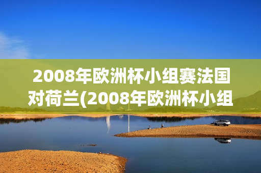 2008年欧洲杯小组赛法国对荷兰(2008年欧洲杯小组赛法国对荷兰比分)