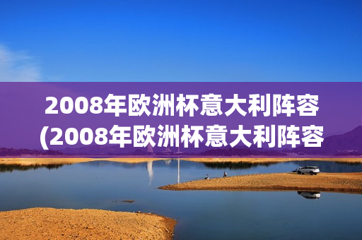 2008年欧洲杯意大利阵容(2008年欧洲杯意大利阵容图片)