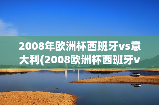 2008年欧洲杯西班牙vs意大利(2008欧洲杯西班牙vs意大利集锦)