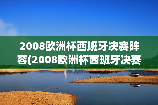 2008欧洲杯西班牙决赛阵容(2008欧洲杯西班牙决赛阵容表)