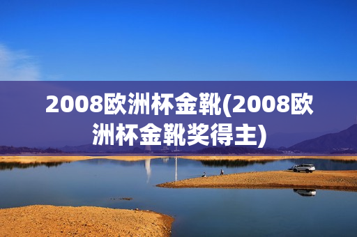 2008欧洲杯金靴(2008欧洲杯金靴奖得主)