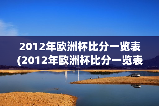 2012年欧洲杯比分一览表(2012年欧洲杯比分一览表图片)