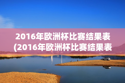 2016年欧洲杯比赛结果表(2016年欧洲杯比赛结果表全部)