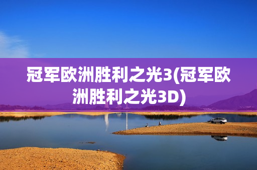 冠军欧洲胜利之光3(冠军欧洲胜利之光3D)