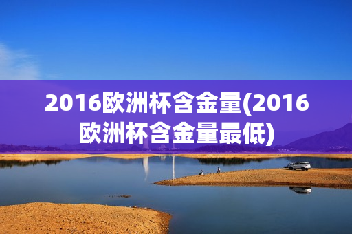 2016欧洲杯含金量(2016欧洲杯含金量最低)