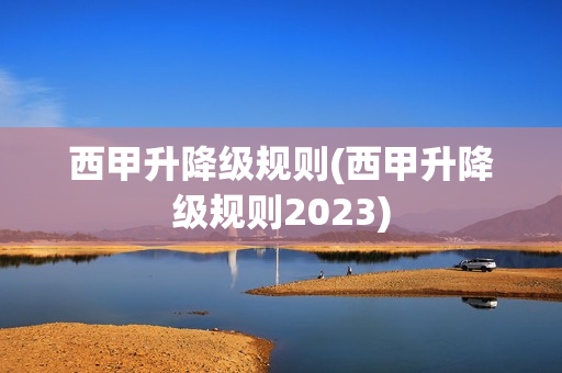 西甲升降级规则(西甲升降级规则2023)