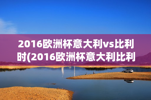 2016欧洲杯意大利vs比利时(2016欧洲杯意大利比利时整体移动防守)