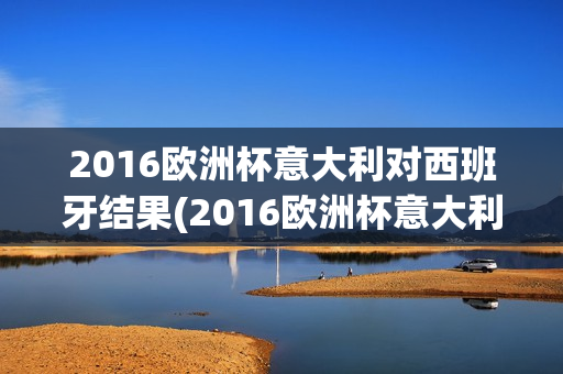 2016欧洲杯意大利对西班牙结果(2016欧洲杯意大利对西班牙结果如何)