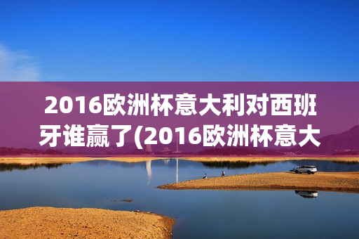 2016欧洲杯意大利对西班牙谁赢了(2016欧洲杯意大利对西班牙谁赢了呢)