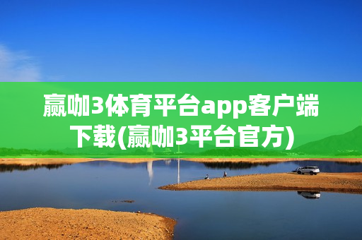 赢咖3体育平台app客户端下载(赢咖3平台官方)