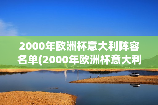 2000年欧洲杯意大利阵容名单(2000年欧洲杯意大利主力阵容)