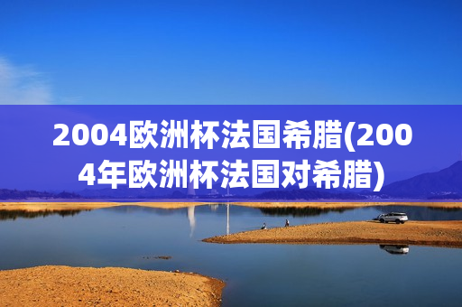 2004欧洲杯法国希腊(2004年欧洲杯法国对希腊)